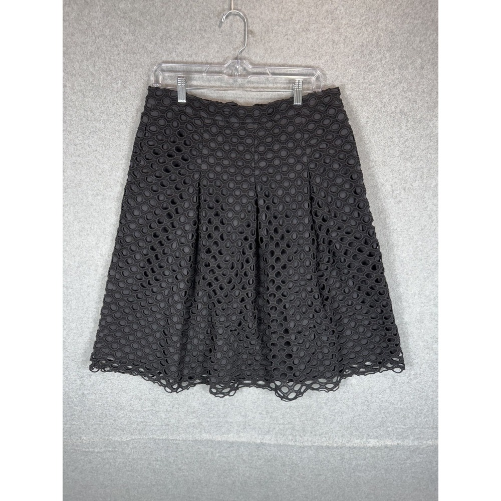 J McLaughlin Skirt Womens 10 Circle Lace‎ Overlay A-Line Lined Evening Party